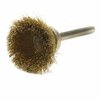 Forney Cup Brush Set, Brass, 2-Piece 60232